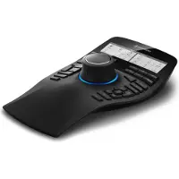 3DConnexion Spacemouse Enterprise 3D mouse Musta