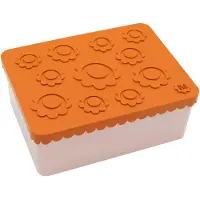 Blafre - Kukka Eväsrasia 3 lokeroa 14x19 cm Oranssi/Vaaleanpunainen