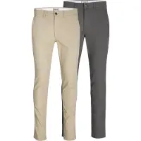 Jack & Jones Jpstmarco Jjdave 2Pk Mp Noos - Beige - 33 x 34
