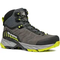 Scarpa Rush TRK GORE-TEX Titanium/Lime Retkeilykengät 45.5