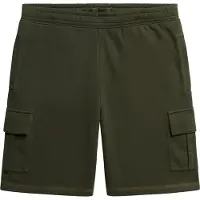Superdry for man. M7110425A Cargo shorts with green contrast stitching (S), Casual, Cotton