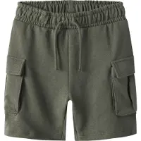 Name it Nkmollie Cargo Shorts Unb Noos - Khaki green - 164