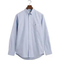 Gant for man. 3000200 Regular Fit Oxford Shirt blue (S), Casual, Cotton, Classic, Long sleeve
