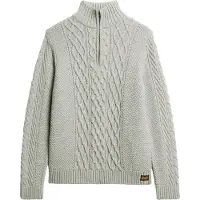 Superdry Jacob Cable Puolivetskari-pusero