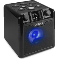 VONYX SBS50B-DRUM Karaoke-setti musta rumputyynyillä