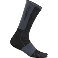 Icebreaker Men's Merino Run+ Ultralight Crew Black/Graphite Treenisukat 47-49