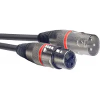 Stagg Audiokaapeli XLR/XLR (uros/naaras) SMC1 RD, 1 m