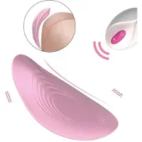 Dark Red Brand Värisevät pikkuhousut kaukosäätimellä Wearable Vibe