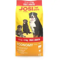 JosiDog Kuivaruoka koirille JosiDog Economy, 15 kg + 3kg Gratis