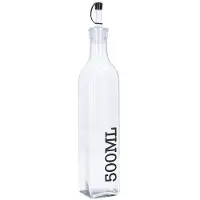 Hobby Hall Etikkaöljypullo annostelijalla lasi Etikkaöljyn annostelija 500 ml