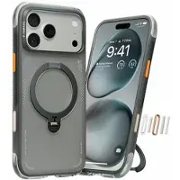 Torras iPhone 17 Pro Max Ostand Q3 Air MagSafe kotelo - musta
