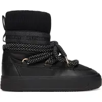 Tommy Hilfiger Talvisaappaat musta