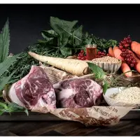 Paul & Paulina Laidunlammas vihanneksilla koirille ja pennuille | runsaasti Fe-, Zn-, Se- ja B-vitamiineja | ihon ja virtsateiden tuki | 1,5 kg Laidun