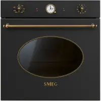 Smeg Coloniale Kalusteisiin sijoitettava uuni SFP68C1TAO (antrasiitti)
