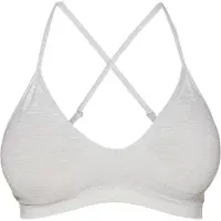 ICANIWILL Smooth Seamless Strappy Sports Bra Light Grey Melange