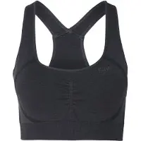ICANIWILL Rush Seamless Sports Bra Dark Graphite Melange