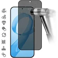 Mtp Products Xiaomi Redmi K90 Pro Max/Poco F8 Ultra Yksityisyyttä Suojaava Täysin Peittävä Panssarilasi - 9H - Musta Reuna