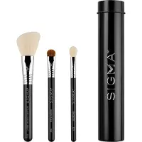 Sigma Essential Trio Brush Set, Black