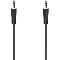 Hama 00205115 audiokaapeli, 3 m, musta