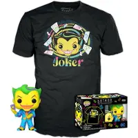 Funko POP! Pop And Tee Dc Comics Batman Joker Exclusive Monivärinen L