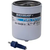 Quicksilver Vettä Erottava Polttoainesuodatin Varoitusanturilla 18458q4