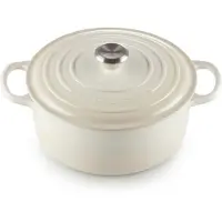 Le Creuset pyöreä pata 5,3 l Meringue