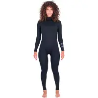 Hurley Air 4/3 Mm Naisten Pitkähihainen Neopreenipuku Vetoketjulla Rinnassa
