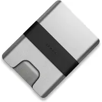 The James Brand The Lowe ES217995-10 Silver + Black, wallet