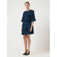 Y.A.S Yaspazilla 3/4 A Line Dress - Show - Navy - 34