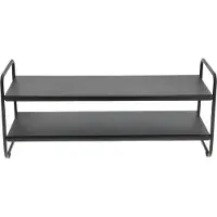 Zone Denmark A-shoe rack kenkäteline 33x80 cm Musta