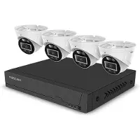 Foscam FNA108E-T4-2T, Langallinen, Kääntyvä alusta, RJ-45, Ulkona, 4,3 mm, 6x (FNA108E-T4-2T BLACK)