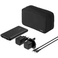 Belkin – 20k Pwr Bank+25W UK+1m C-C Bdl (BU042MYBK)