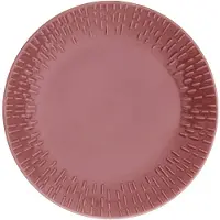Aida Confetti Dessert Plate W/Relief 1 Pcs Giftbox - Burgundy - Ø 21.8 CM x 21.8