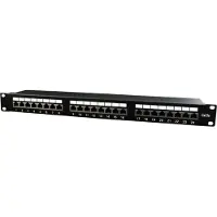 Gembird Cablexpert, Cat5e, Telinekiinnitys, 1U, Musta, EIA/TIA T568B/A, RoHS, ISO 9002, UL (NPP-C524-002)