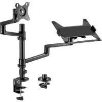 Gembird MA-DA-04, Kiinnike/läpivientisuojus, 16 kg, 43,2 cm (17"), 81,3 cm (32"), 100 x 100 mm, musta