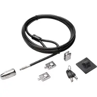 Kensington MicroSaver 2.0 -paketti pöytätietokoneelle ja oheislaitteille - SK, , Avain (K64425EUS)