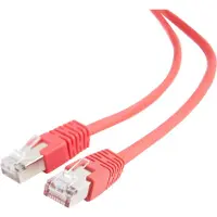 Gembird Patch Cord Cat.5e FTP 1m, 1 m, Cat5e, F/UTP (FTP), RJ-45, RJ-45, Punainen (PP22-1M/R)