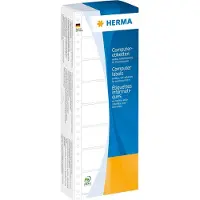 Herma 8183, Sininen, Itse kiinnittyvä tulostintarra, Selluloosa, Paperi, Pistematriisi, Matta, 8,89 cm