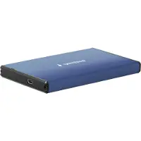 Gembird EE2-U3S-3-DB, HDD-kotelo, 2.5", SATA, 5 Gbit/s, USB-liitettävyys, Sininen
