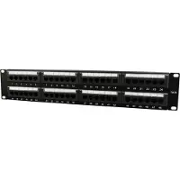 Gembird Cablexpert, Telinekiinnitys, 1U, Musta, EIA/TIA T568B/A, RoHS, ISO 9002, UL, 89 mm (NPP-C624-002)