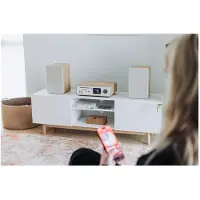 Pure Classic Stereo micro Hi-Fi järjestelmä (puuvilla)