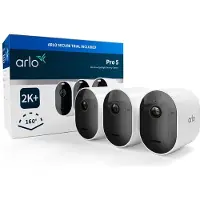 Arlo Pro 5 turvakamera (valkoinen/3 kpl)