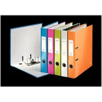 Leitz 16930085, Harmaa, Suorakulmio, Rengaskansio, Universaali, 6 kpl, 36 mm