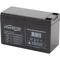 Gembird BAT-12V7.5AH, 12 V, 1 kpl, Musta, RoHS, 7500 mAh, 2,8 kg