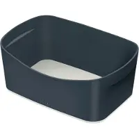 Leitz Cosy säilytyslaatikko Mybox, Varastolaatikko, Harmaa, Suorakulmainen, Muovi, Yksivärinen, Sisätila