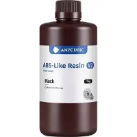 Anycubic ABS-Like Resin V2 1 kg -hartsi 3D-tulostimeen, musta