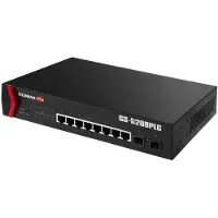 Edimax GS-5208PLG V2, Hallittu, Gigabit Ethernet (10/100/1000), Power over Ethernet -tuki, Telineasennus