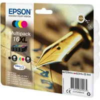 Epson Mustepatruuna MultiPack Bk,C,M,Y XL, 12,9 ml
