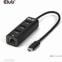 Club 3D USB Type-C 3.2 Gen1 to 3Prts Hub (CSV-1549)