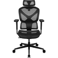 TX3 YTC-Mesh ergonominen pelituoli, musta